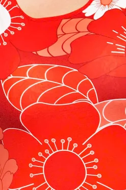 Sale Magda klänning 1960 Röd Klänningar