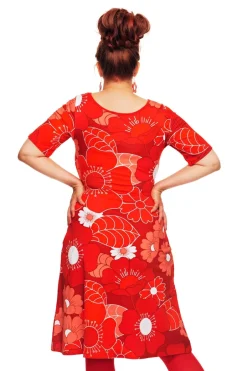 Sale Magda klänning 1960 Röd Klänningar