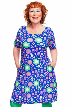 Sale Magda klänning Daisy Blå Klänningar