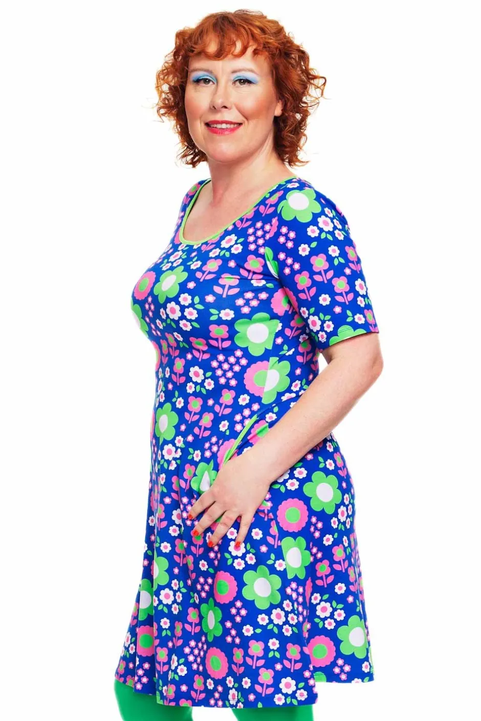 Sale Magda klänning Daisy Blå Klänningar