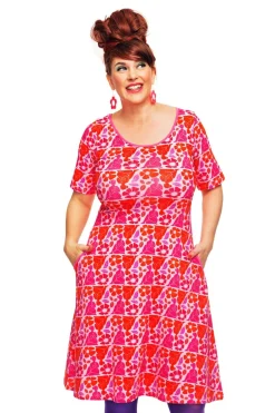 Discount Magda klänning Fridfull Rosa Klänningar