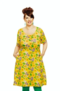 Discount Magda klänning Humlesurr Gul Klänningar