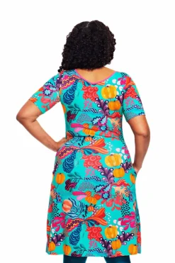 Outlet Magda klänning Kazoo Turkos Klänningar