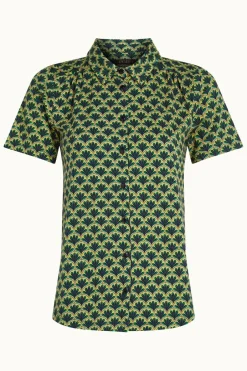 Fashion Maisie blus Beacon blue Toppar