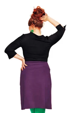 New Majken kjol Lila Kjolar