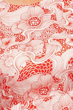 New Malin klänning Rörelse Röd Klänningar