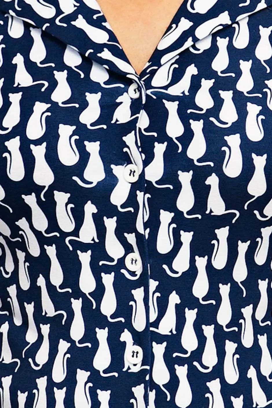 Clearance Margit blus Katter Toppar