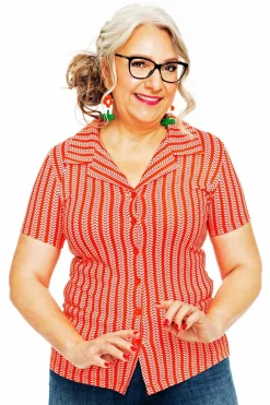 Fashion Margit blus Ranka Toppar