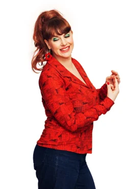 Sale Matilda blus Stockholm Röd Toppar