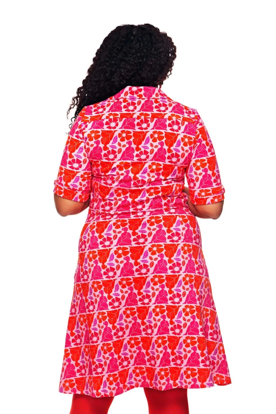 Fashion Monica klänning Fridfull Rosa Klänningar