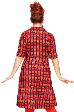 Sale Monica klänning Timglas lila Klänningar