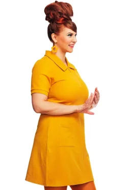 Online My klänning Jeans gul Klänningar