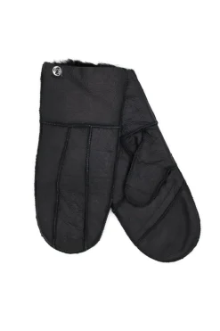 Discount No Waste handskar Sheepskin Black skinn Mössor & Handskar