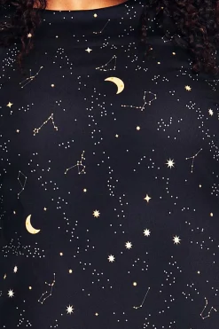 Fashion Olivia klänning Astrologi svart Klänningar