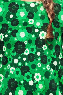 Clearance Olivia klänning Perspektiv Grön Klänningar