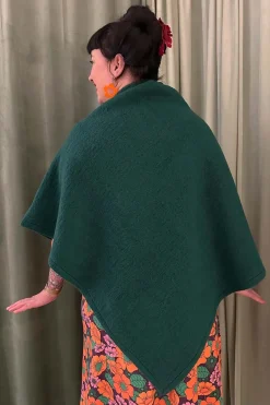 New Poncho grön Koftor
