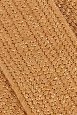 Sale Raffia bälte Mango Orange Väskor & Skärp