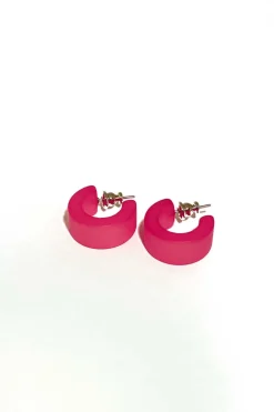 New Örhängen koda 60-tal rosa Örhängen