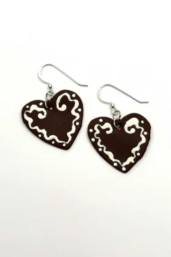 Discount Örhängen Pepparkaka Örhängen