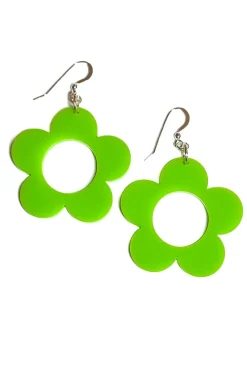 Online Örhängen Solo Lime stor Örhängen