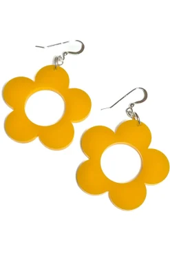 New Örhängen Solo Solros stor Örhängen