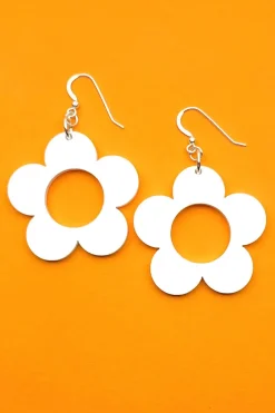 Outlet Örhängen Solo Vitsippa stor Örhängen