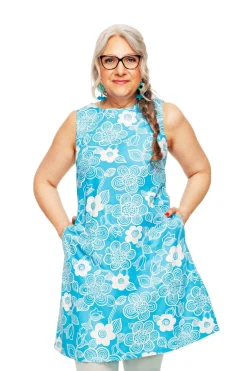 Clearance Rut klänning Chic Turkos Klänningar