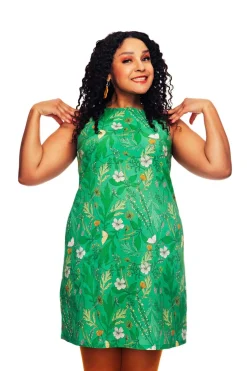 Hot Rut klänning Ogräs Grön Klänningar