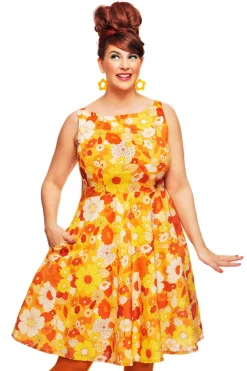 Fashion Saga klänning Dag Orange Klänningar