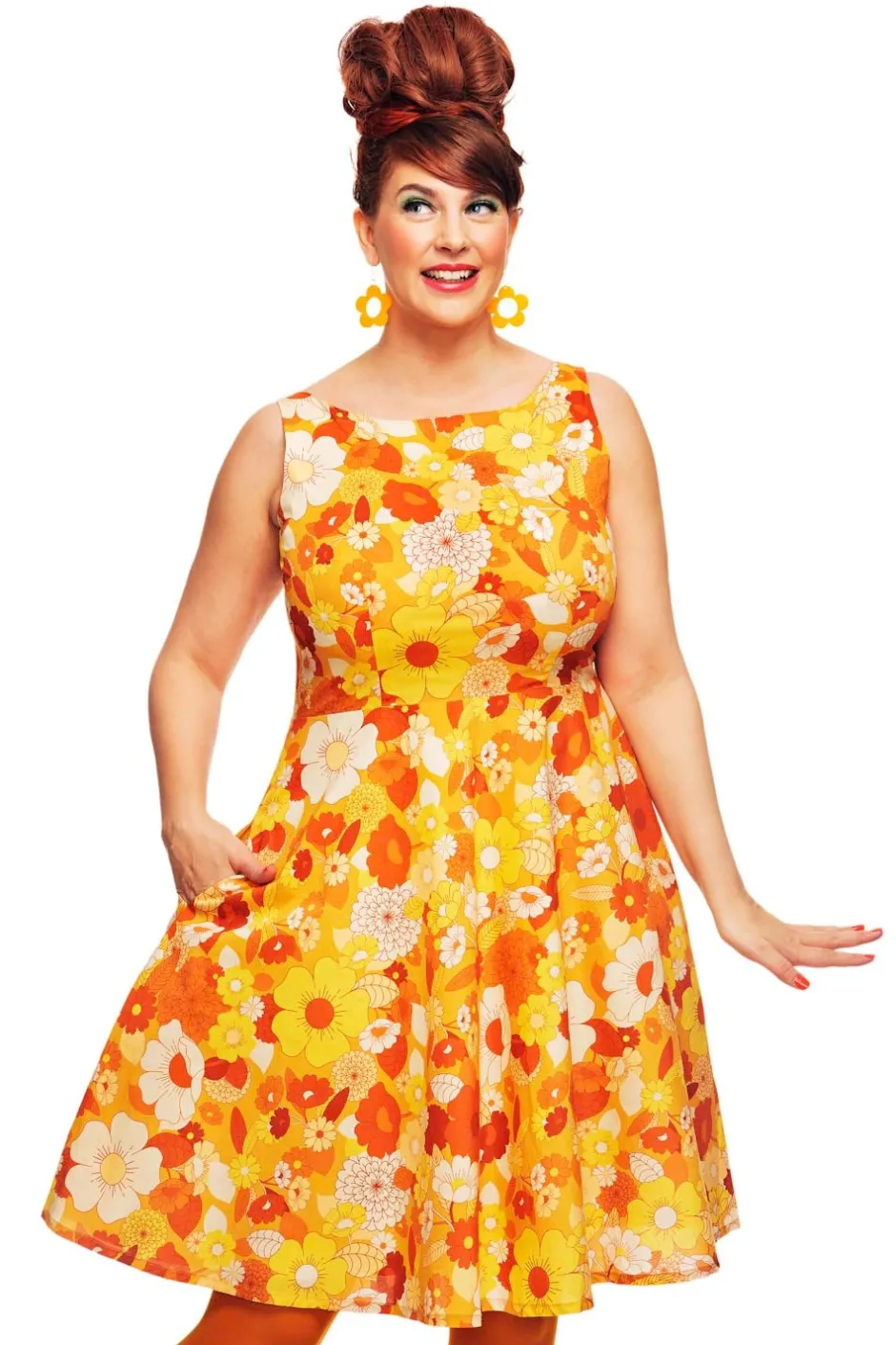 Fashion Saga klänning Dag Orange Klänningar