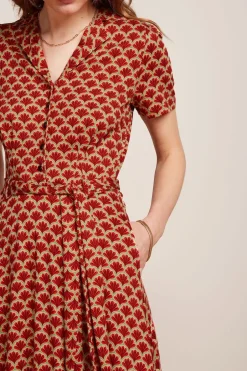 Best Sheeva klänning Touche True red Klänningar