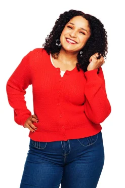 Online Sigrid kofta Vallmo Koftor