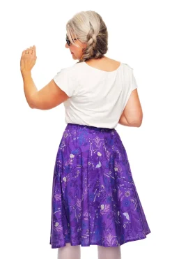 Best Solbritt kjol Ogräs Lila Kjolar