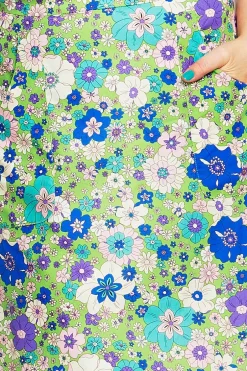 Online Sonja kjol Kreativ Grön Kjolar