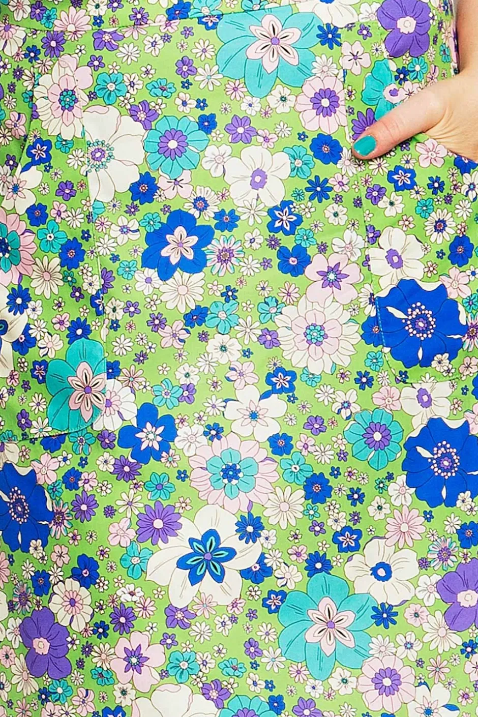 Online Sonja kjol Kreativ Grön Kjolar