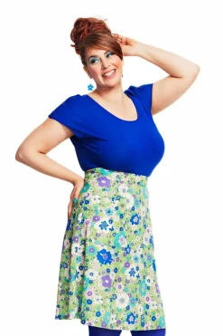 Online Sonja kjol Kreativ Grön Kjolar