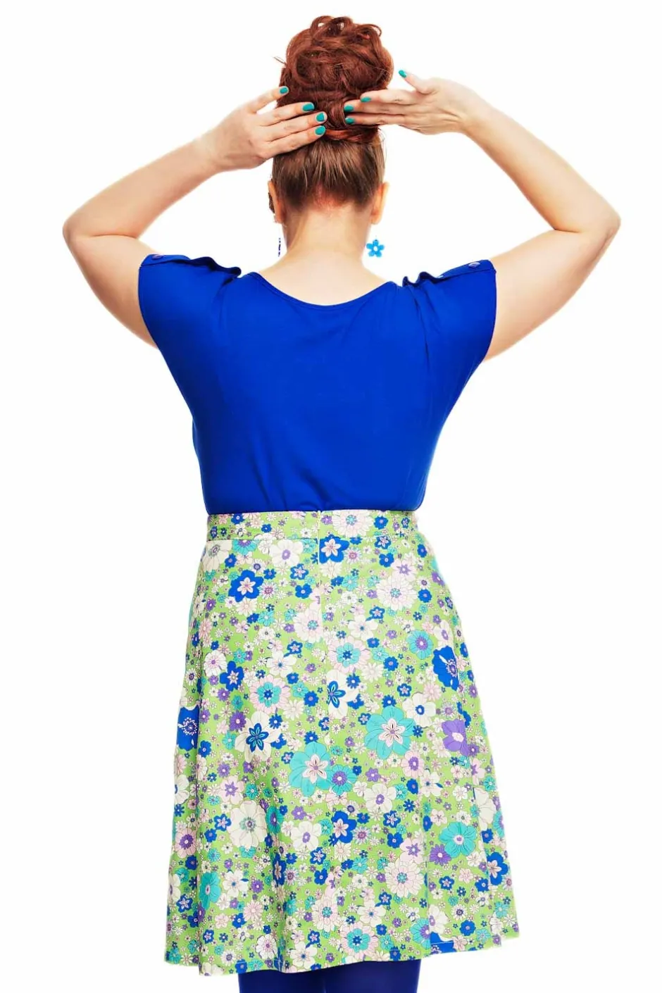 Online Sonja kjol Kreativ Grön Kjolar