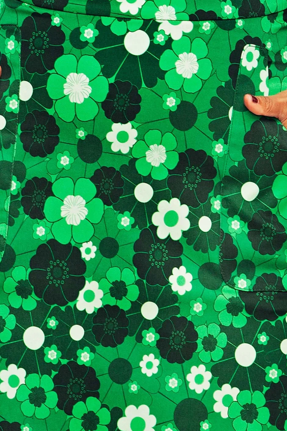 Sale Sonja kjol Perspektiv Grön Kjolar