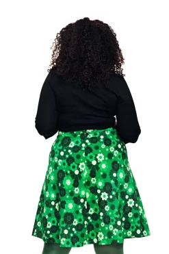 Sale Sonja kjol Perspektiv Grön Kjolar