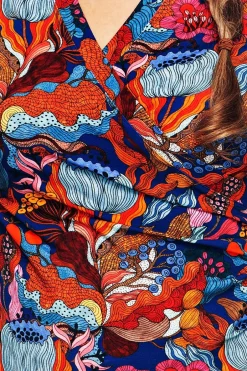 Outlet Susanne topp Babylon Blå Toppar