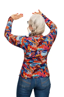 Outlet Susanne topp Babylon Blå Toppar