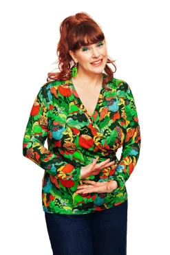 Hot Susanne topp Babylon Grön Toppar