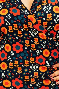 Sale Susanne topp Nostalgi Orange Toppar