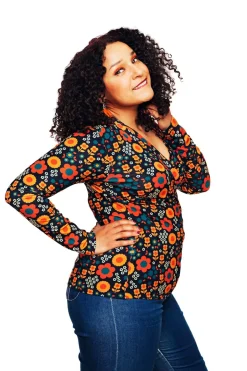 Sale Susanne topp Nostalgi Orange Toppar