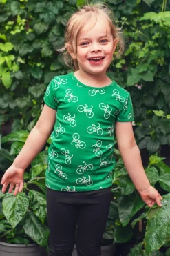 Sale Valda MINI t-shirt Cykeltur Grön Barn Barnkläder