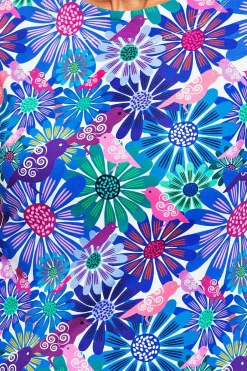 Hot Vendela topp Fågeltivoli Lila Toppar