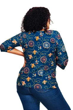 Online Vendela topp Tivoli Petrol Toppar