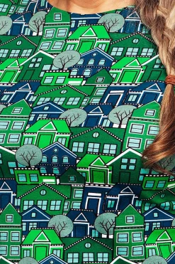 Fashion Vendela topp Vår gata grön Toppar