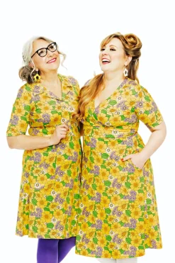 Online Vivi klänning Humlesurr Gul Klänningar